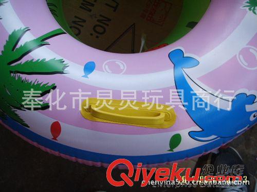 游泳用品 泳圈 游泳圈 供應PVC水上兒童充氣游泳圈（70CM）卡通圖案 麻紋