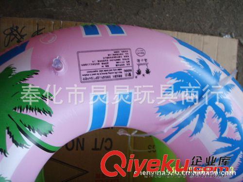 游泳用品 泳圈 游泳圈 供應(yīng)PVC水上兒童充氣游泳圈（100CM）帶手柄泳圈原始圖片2