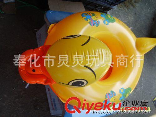 游泳用品 泳圈 游泳圈 供應PVC水上兒童充氣游泳艇 小huang鴨游泳艇原始圖片2