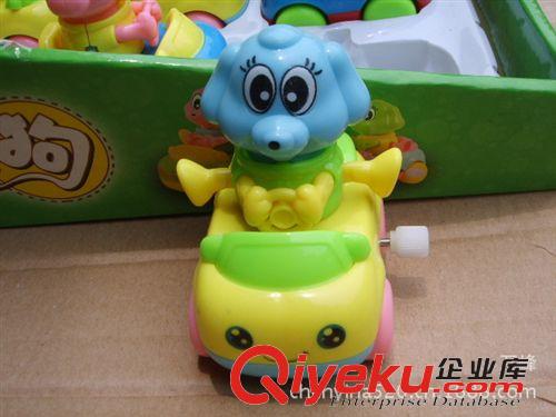 慣性 拉線 上鏈 回力類玩具 兒童玩具 上鏈發條玩具 環保安全md 快樂酷狗上鏈發條 668-12原始圖片2