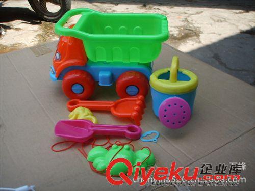 慣性 拉線 上鏈 回力類玩具 兒童過家家玩具，熱銷夏日玩具，新品沙灘車，沙灘玩具6件套原始圖片3