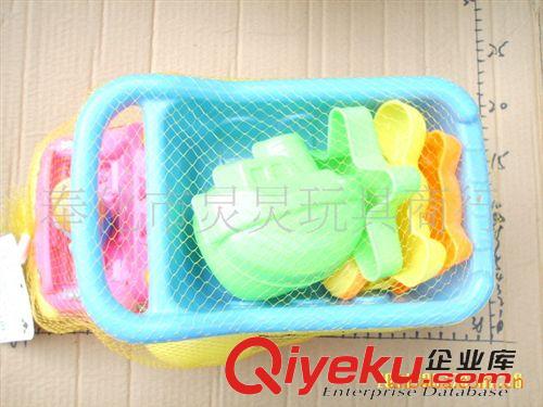 慣性 拉線 上鏈 回力類玩具 兒童過家家玩具，熱銷夏日玩具，新品沙灘車，沙灘玩具6件套原始圖片3