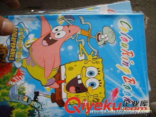 DIY貼紙畫 沙畫 金粉畫  兒童填色本兒童畫冊(cè)，兒童填色畫冊(cè)，含貼紙的兒童填色畫冊(cè)批發(fā)原始圖片2