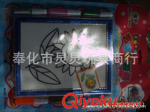 DIY貼紙畫 沙畫 金粉畫  金粉畫 22*18cm 配6色5g金粉筆 單獨吸卡包裝 支持小額批發(fā)原始圖片3