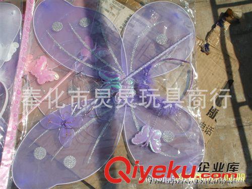 圣誕節用品 六一 十一 運動會活動用品 六一專用 舞蹈用品 天使的翅膀 蝴蝶翅膀 圣誕用品  三件套