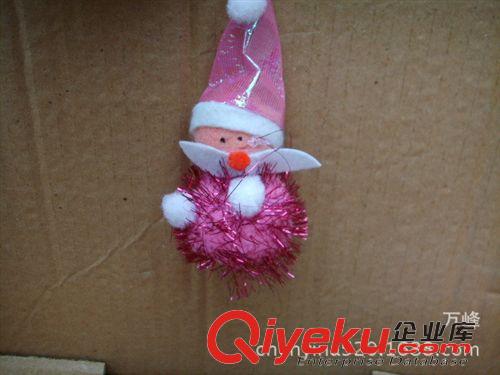 圣誕節(jié)用品 六一 十一 運動會活動用品 圣誕節(jié)用品裝飾禮物圣誕掛件 圣誕樹掛件飾品 金絲老人掛件原始圖片3