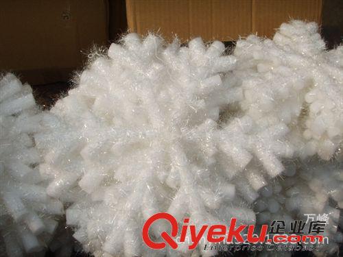 圣誕節用品 六一 十一 運動會活動用品 圣誕節裝飾 中號立體雪花片掛串 泡沫雪花片 圣誕酒店裝飾品