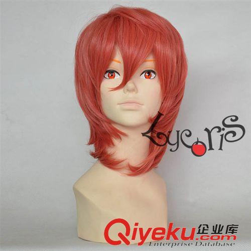 新款更新 【彼岸花】刀劍亂舞 加州清光 小馬尾紅棕色cosplay假發