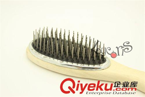 假發打理必備工具 【彼岸花】木質鋼梳 假發必備道具