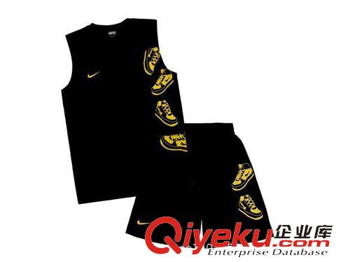 無袖運動套裝 時尚新款 休閑無袖籃球運動服 6820