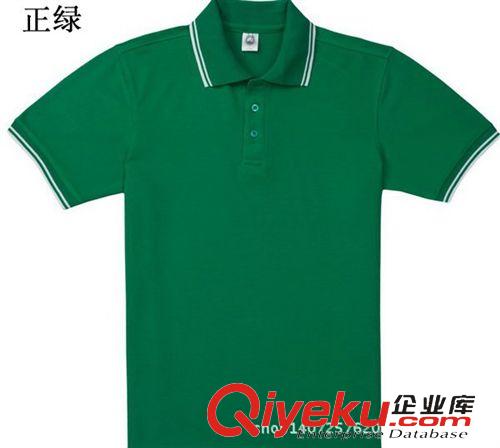 上衣 高品質(zhì)可個性定制logo  空白POLO衫 廣告 文化衫 200克
