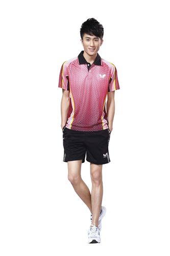 排球服 蝴蝶{zx1}款休閑親子裝 羽毛球乒乓球排球運動服 2056