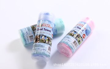 運動毛巾 代理韓國原裝進口 ICE COOL TOWEL 清熱解暑運動冰巾 袋裝