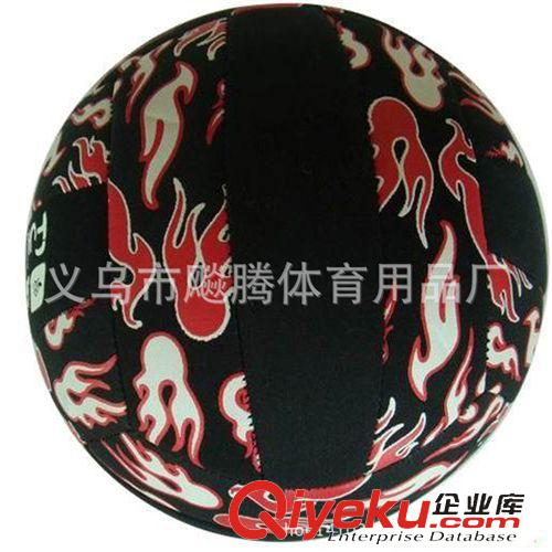 排球 廠家直銷花樣潛水革排球原始圖片2