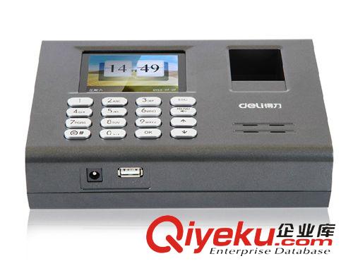 商用機(jī)器 全國(guó)包郵  得力3946 指紋考勤機(jī)（彩屏） 得力考勤儀 指紋考勤機(jī)原始圖片2