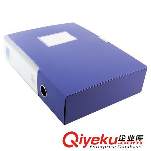 文件管理用品 【官方授權(quán)】得力 5684 檔案盒 4寸 資料盒 文件盒 背寬75MM原始圖片3