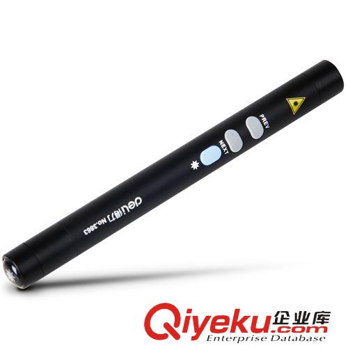 辦公電子用品系列 得力3863翻頁筆 PPT演講 電教筆全屏黑屏教學(xué)遙控筆 講課筆 包郵原始圖片2