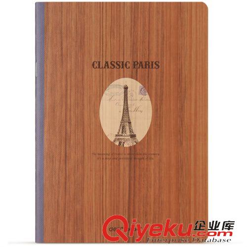 辦公用紙區(qū) 新品 得力4891騎馬釘本A5軟面抄 30頁(yè)筆記本 學(xué)生 筆記本 本子原始圖片3