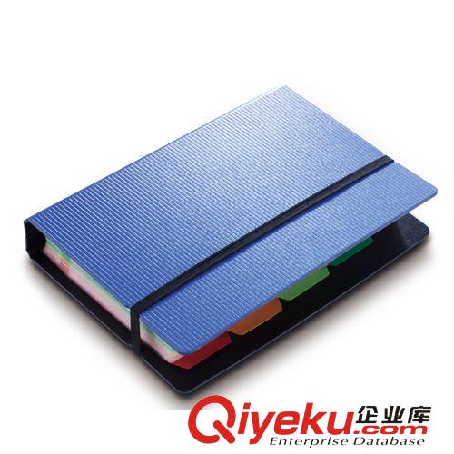 卡包、卡套 得力名片盒7621 透明塑料時尚簡約桌面名片收納座/架 超大容量
