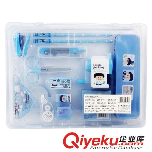 學生用品專區 【供應】文具套裝禮盒tjdeli得力9610 小學生獎品 兒童創意原始圖片3