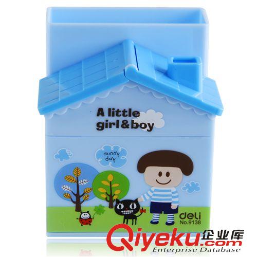 學生用品專區 【供應】削筆器 得力0641 削筆器手搖可愛 韓國創意兒童鉛筆轉刀