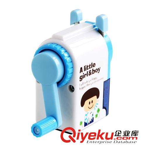學生用品專區 【供應】削筆器 得力0641 削筆器手搖可愛 韓國創意兒童鉛筆轉刀原始圖片3