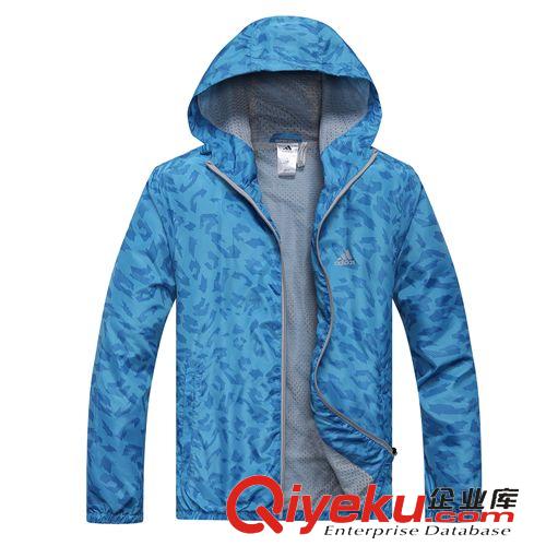 運動戶外風衣 大品牌春秋02749新款男士休閑風衣連帽夾克男裝薄款時尚運動外套