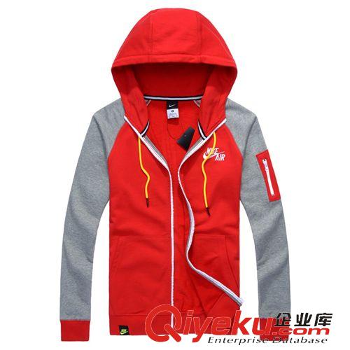 運動衛(wèi)衣 批發(fā)新款 男裝韓版潮休閑運動薄連帽套頭純棉衛(wèi)衣 男春秋男士外套
