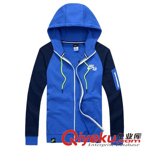 運動衛(wèi)衣 批發(fā)新款 男裝韓版潮休閑運動薄連帽套頭純棉衛(wèi)衣 男春秋男士外套