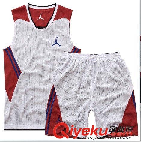 運(yùn)動(dòng)、休閑套裝 廠家批發(fā)新款籃球服男運(yùn)動(dòng)服套裝兩面穿籃球服定制印號(hào)一件代發(fā)原始圖片2