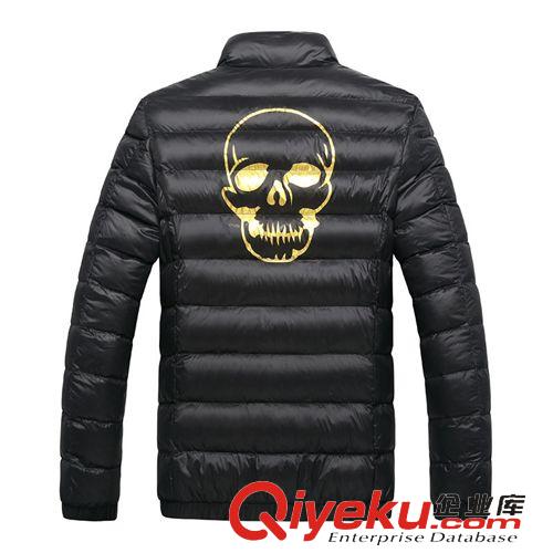 運(yùn)動棉衣 鋒越冬季新款時尚潮流立領(lǐng)修身運(yùn)動男士棉衣原始圖片3