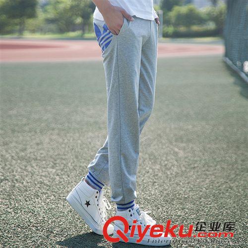 運動褲 15春秋款男式休閑褲男士衛褲寬松運動褲9071長褲淘寶代理一件代發