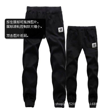 運(yùn)動(dòng)褲 春秋款男女休閑小腳收腿長(zhǎng)褲修身顯瘦舒適運(yùn)動(dòng)褲一件代發(fā)3802長(zhǎng)褲原始圖片2