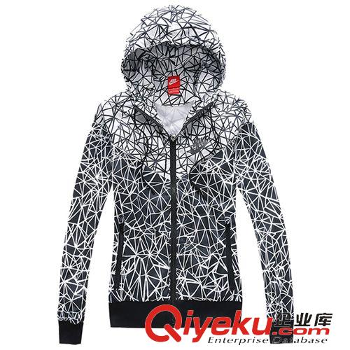 運(yùn)動(dòng)外套 自銷(xiāo)春秋季新款情侶裝上衣男女外套運(yùn)動(dòng)休閑連帽情侶夾克一件代發(fā)原始圖片3