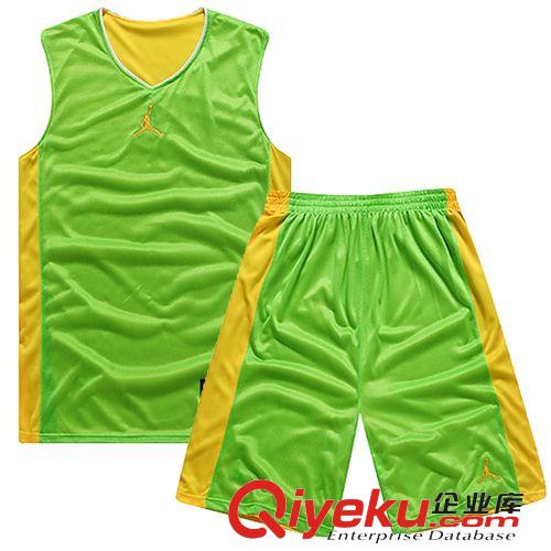 籃球服 定制各種球隊的球服套裝V領無袖男士運動籃球服16073出口訂單定制