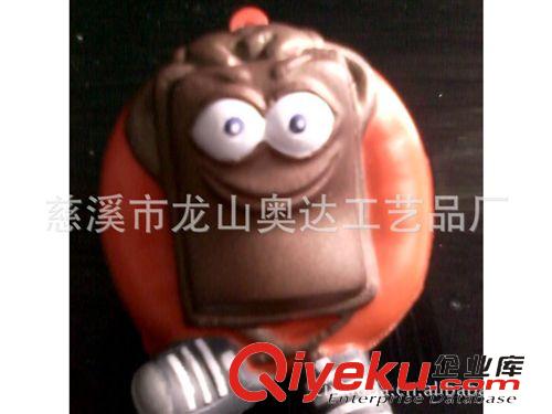 鑰匙配飾 【供應PU鑰匙扣PU海綿寶寶】PU玩具原始圖片2