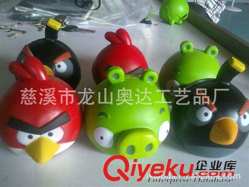 其他公仔、玩偶、娃娃 廠家供應PU玩具【憤怒的小鳥】PU小鳥