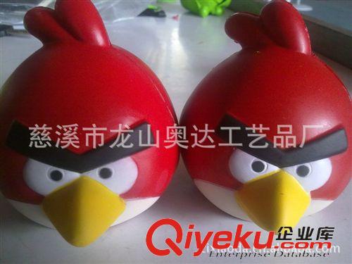其他公仔、玩偶、娃娃 廠家供應PU玩具綠豬【憤怒的小鳥】