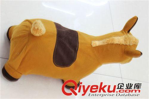跳跳馬 廠家直銷布衣動物，跳跳馬，跳跳鹿，充氣動物原始圖片3
