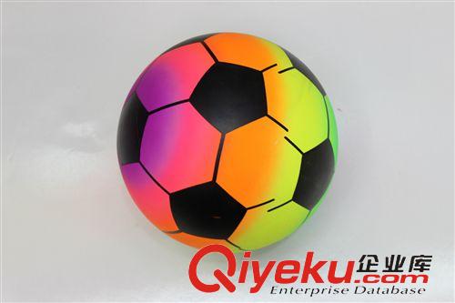 印花球 廠家直銷PVC彩虹球 沙灘排球 充氣排球 批發零售款式多樣原始圖片3