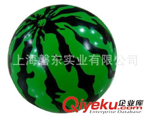貼標(biāo)球系列 廠家直銷---22cm單印西瓜球，PVC玩具原始圖片3