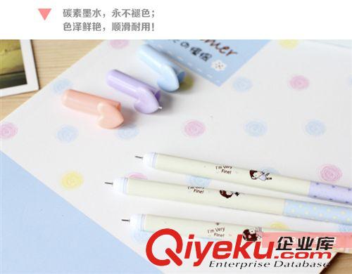 學(xué)習(xí)用品 日韓可愛0.38mm創(chuàng)意中性筆水筆辦公文具 甜品女孩中性筆 V1398