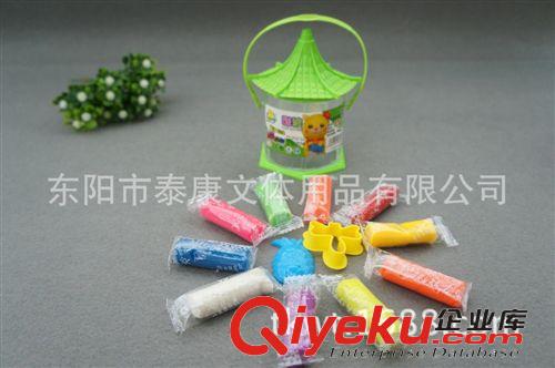 幼儿用品 批发香味彩泥 桶装带模具安全md橡皮泥 儿童过家家玩具8335