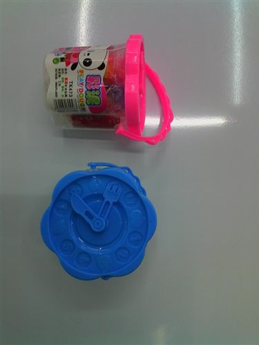 幼儿用品 批发香味彩泥 时钟带模具安全md橡皮泥 儿童过家家玩具473