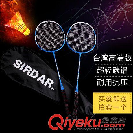 羽毛球館 【特價】SIRDAR/薩達網球拍 初學者訓練型碳素網拍送拍套