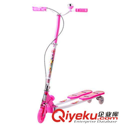 輪滑溜冰館 SIRDAR/薩達兒童蛙式車 滑板車兒童三輪滑板車可折疊踏踏車剪刀車原始圖片3