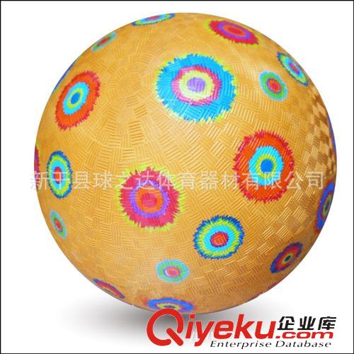 操場(chǎng)球 2014新款豹紋橡膠操場(chǎng)球 青少年戶外運(yùn)動(dòng)操場(chǎng)球廠家直銷加工定做原始圖片2