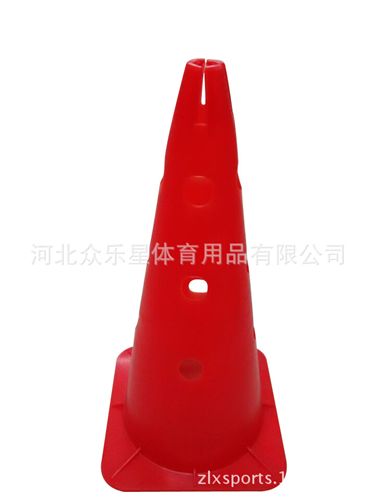 足球訓練類 足球訓練器材 標志桶 標志物 路標 路障 標志錐 錐形筒 23厘米原始圖片2