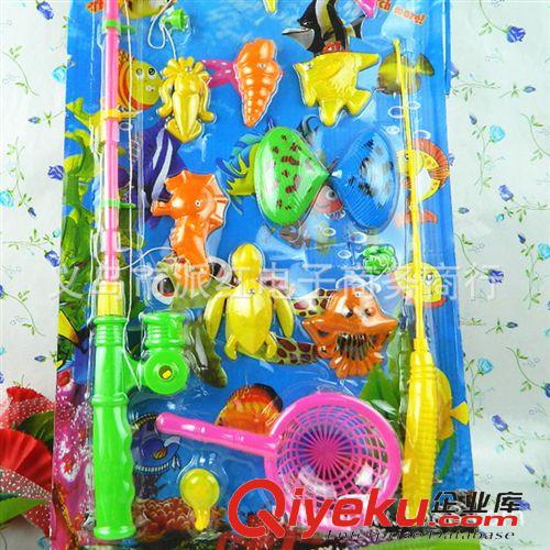 5元商品供應(yīng) 兒童釣魚玩具小孩最喜歡玩的釣魚玩具雙桿