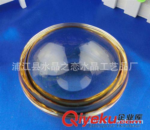 水晶煙灰缸 gd酒店客房用品 琥珀色圓形水晶煙缸原始圖片2